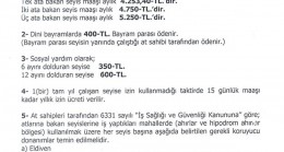 2022 seyis maaşları belirlendi.