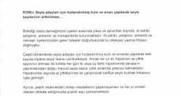 Seyis adayları için hızlandırılmış kurs ve sınav yapılarak seyis sayılarının arttırılması…