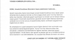 Amatör/Centilmen Binicilerin lisans alabilmeleri hakkında