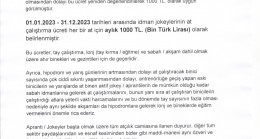Yeniden değerlendirilerek belirlenen At çalıştırma ücretleri hakkında