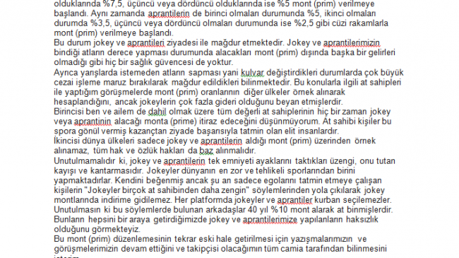 BAŞKANIMIZ BOZAN BAYDAN’DAN BİLGİLENDİRME…