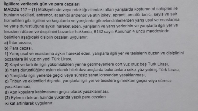 idari yaptırımlar hakkında