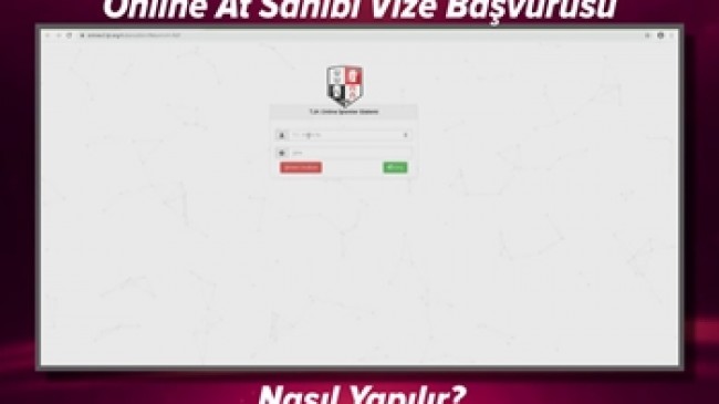 At sahibi belgesi 2024 yılı vize duyurusu