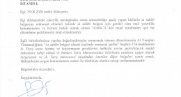 Antrenör lisansı olan kişilerin at sahibi belgesine başvuruları hk.