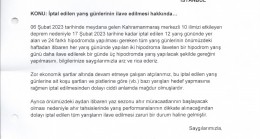 İptal edilen yarış günlerinin ilave edilmesi hakkında…