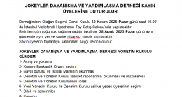 DERNEK GENEL KURUL İLANI