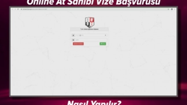 At sahibi belgesi 2024 yılı vize duyurusu