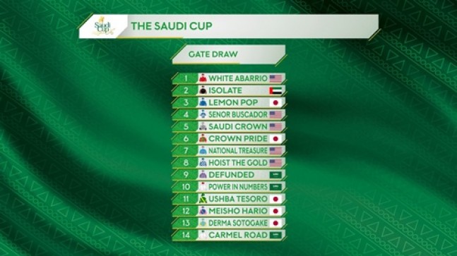 Dünyanın en yüksek ikramiyeli yarışı olan Saudi Cup, Cumartesi günü koşuluyor