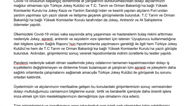 2020 YILI İCRAATLARIMIZ…
